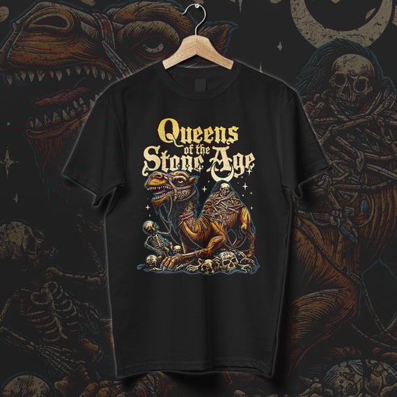 Camiseta Queens Of The Stone Age | Skeleton Caravan