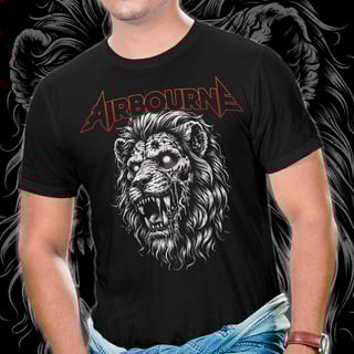 Nome do produto Camiseta Airbourne | Undead Roar