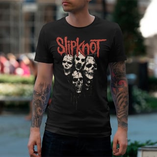 Nome do produto Camiseta Slipknot | Masked Fear