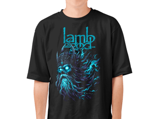 Nome do produto Camiseta Lamb of God | Nameless Throne
