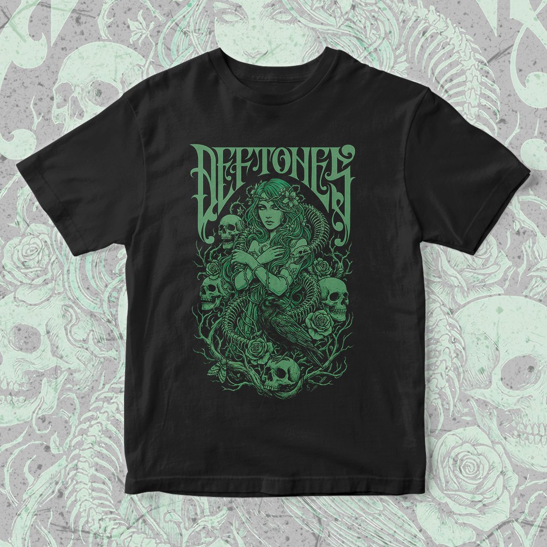 Nome do produto: Camiseta Deftones | Serpent Embrace