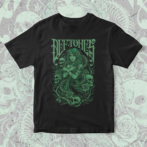 Camiseta Deftones | Serpent Embrace