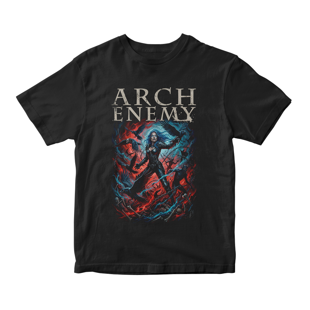 Camiseta Essencial Arch Enemy | Raven Chains