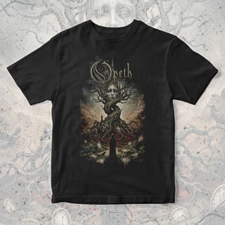 Nome do produto Camiseta Opeth | Face In The Tree