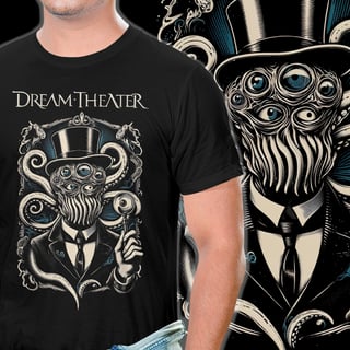 Nome do produto Camiseta Dream Theater | The Gentleman Paradox