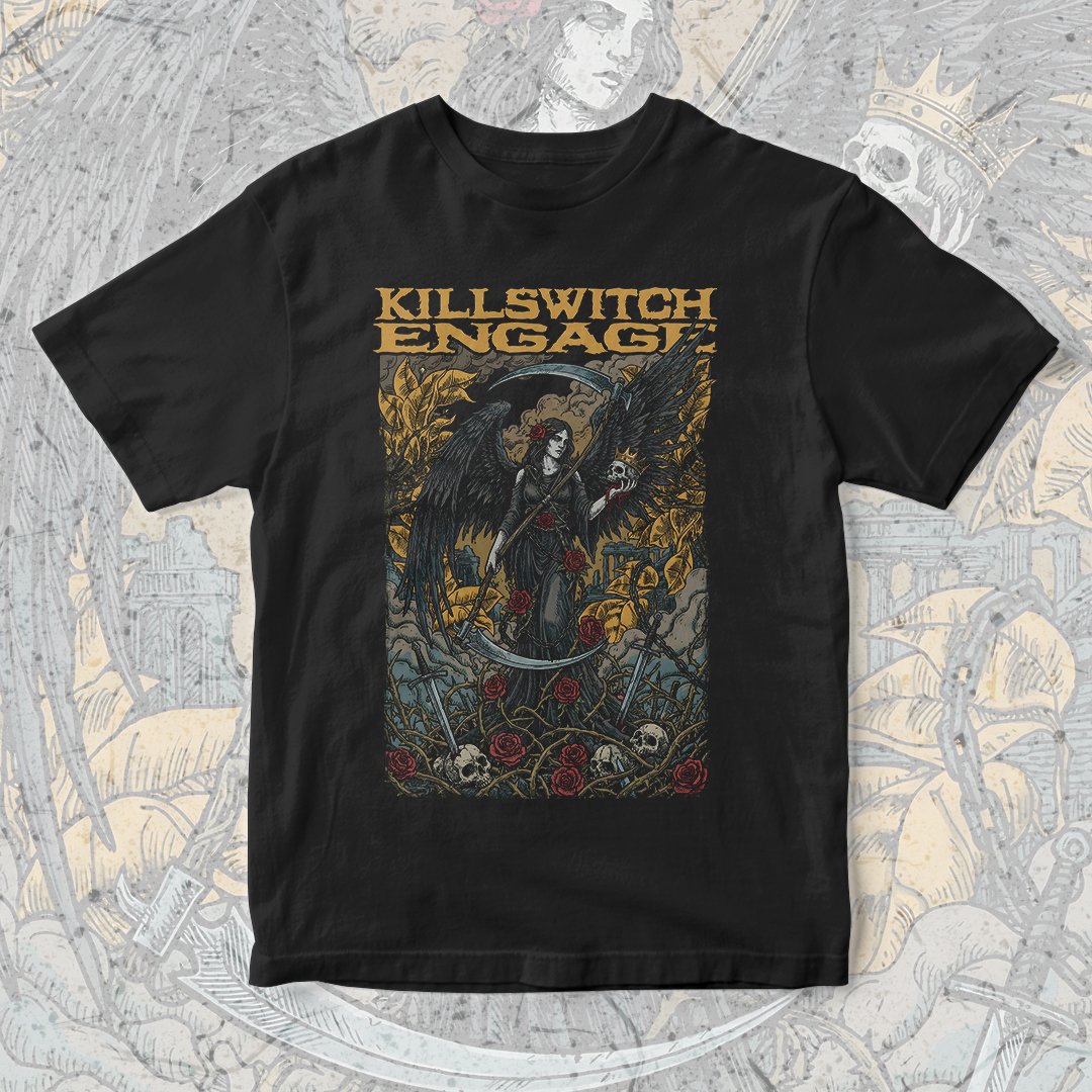 Nome do produto: Camiseta Killswitch Engage | Scythe Of Atonement
