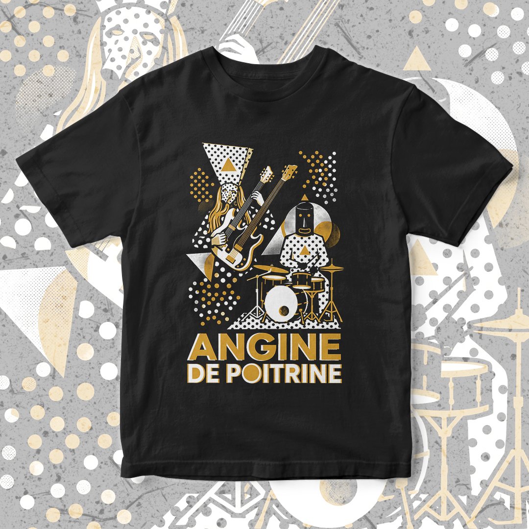 Nome do produto: Camiseta Angine de Poitrine | Sarniezz
