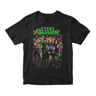 Nome do produto Camiseta Prime Steel Panther | Shock Glam