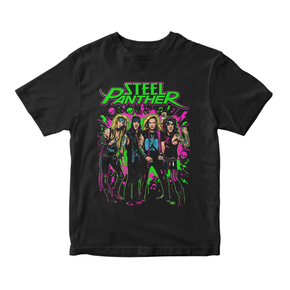 Camiseta Prime Steel Panther | Shock Glam