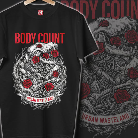 Camiseta Body Count | Urban Wasteland