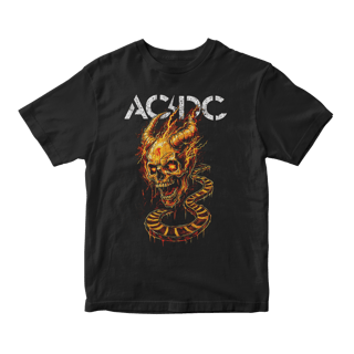 Nome do produto Camiseta AC/DC | Highway Skull