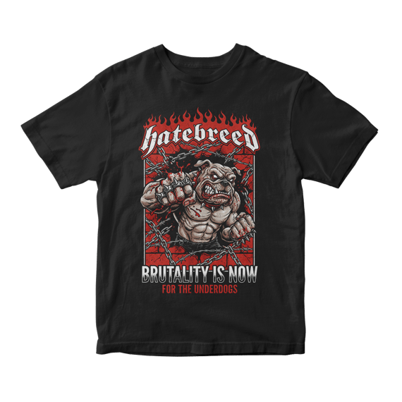 Camiseta Essencial Hatebreed | Brutality Is Now