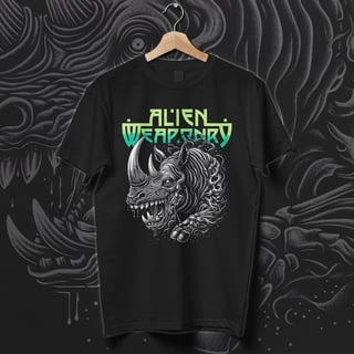 Camiseta Alien Weaponry | Rhino of Ruānuku