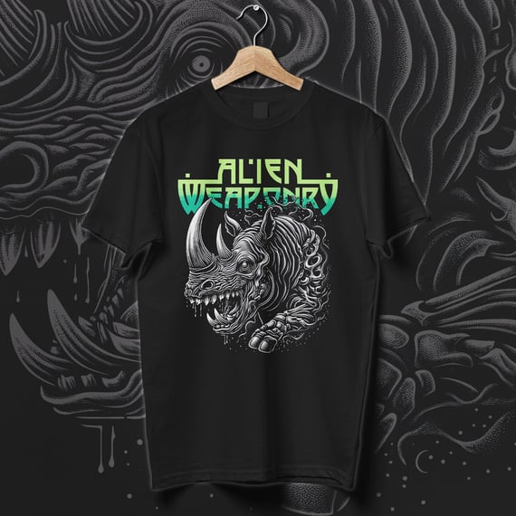 Camiseta Alien Weaponry | Rhino of Ruānuku