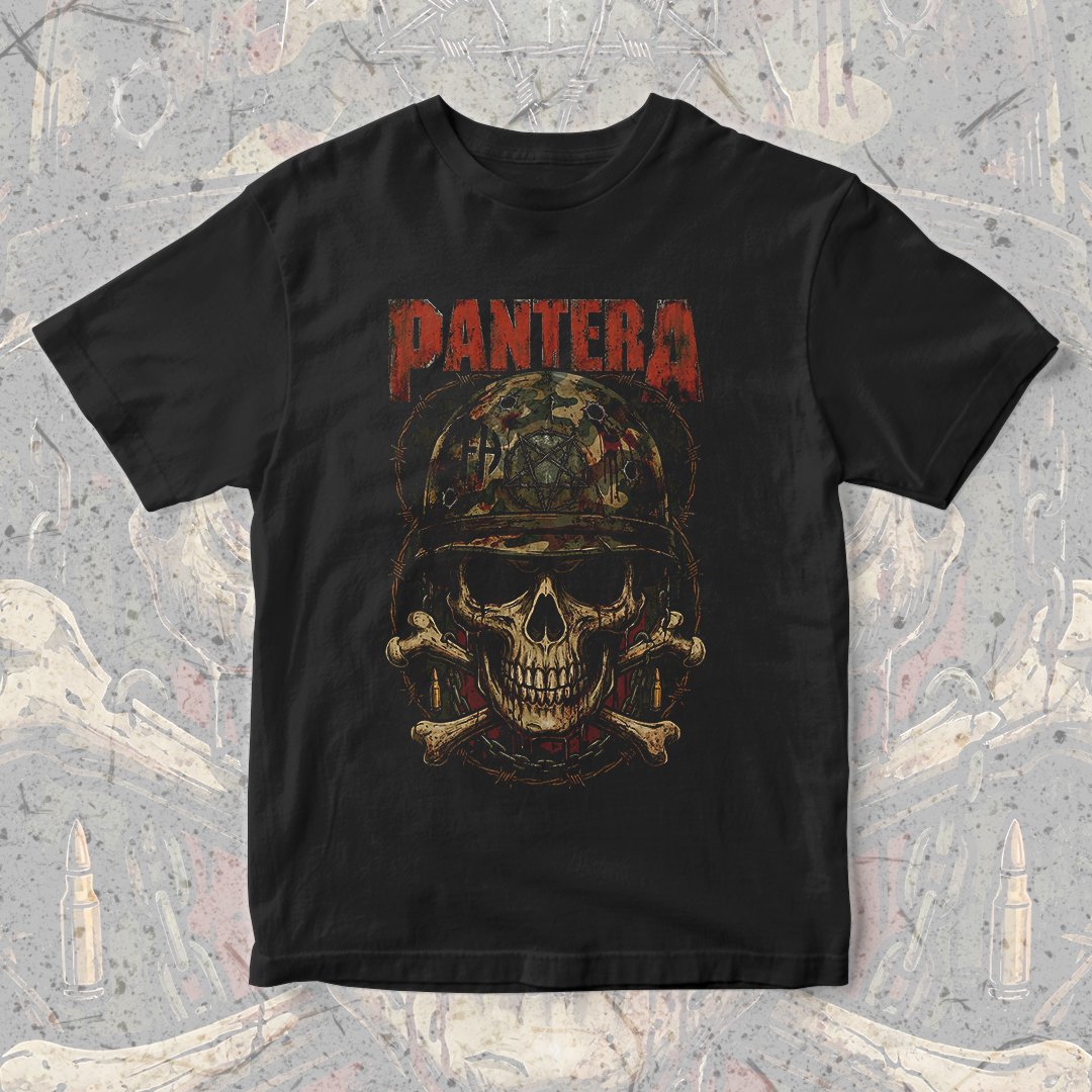 Nome do produto: Camiseta Pantera | War Skull