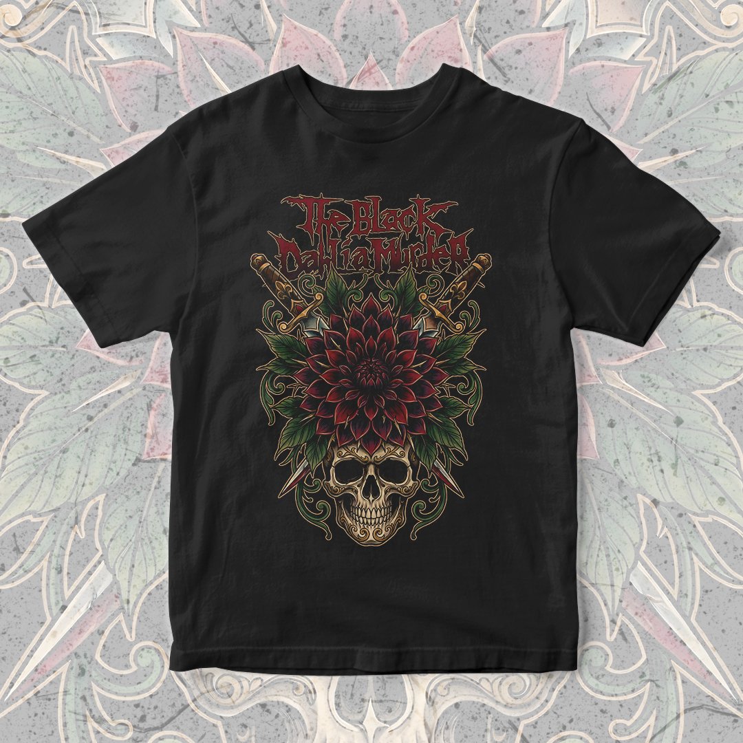 Nome do produto: Camiseta The Black Dahlia Murder | Bloody Bloom