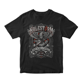Camiseta Essencial Halestorm | Rock n Roll Rebels