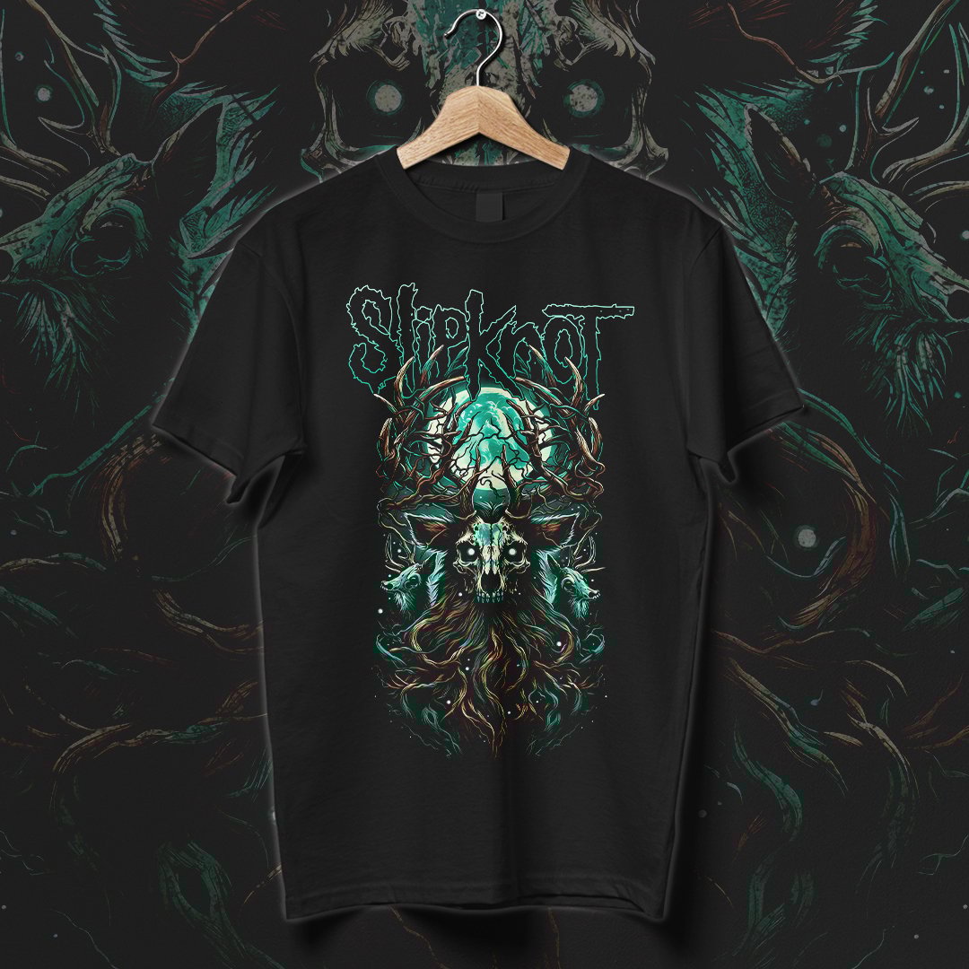 Nome do produto: Camiseta Slipknot | Ghost Woods