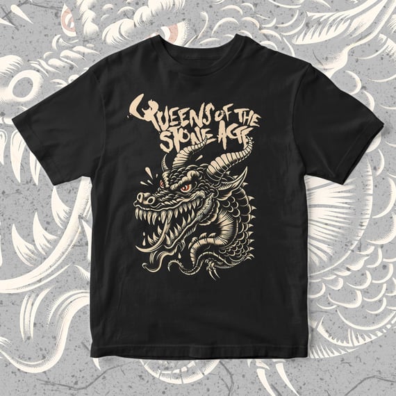 Camiseta Queens Of The Stone Age | Ashborn Serpent