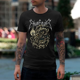Nome do produto Camiseta Emperor | Cosmic Baphomet