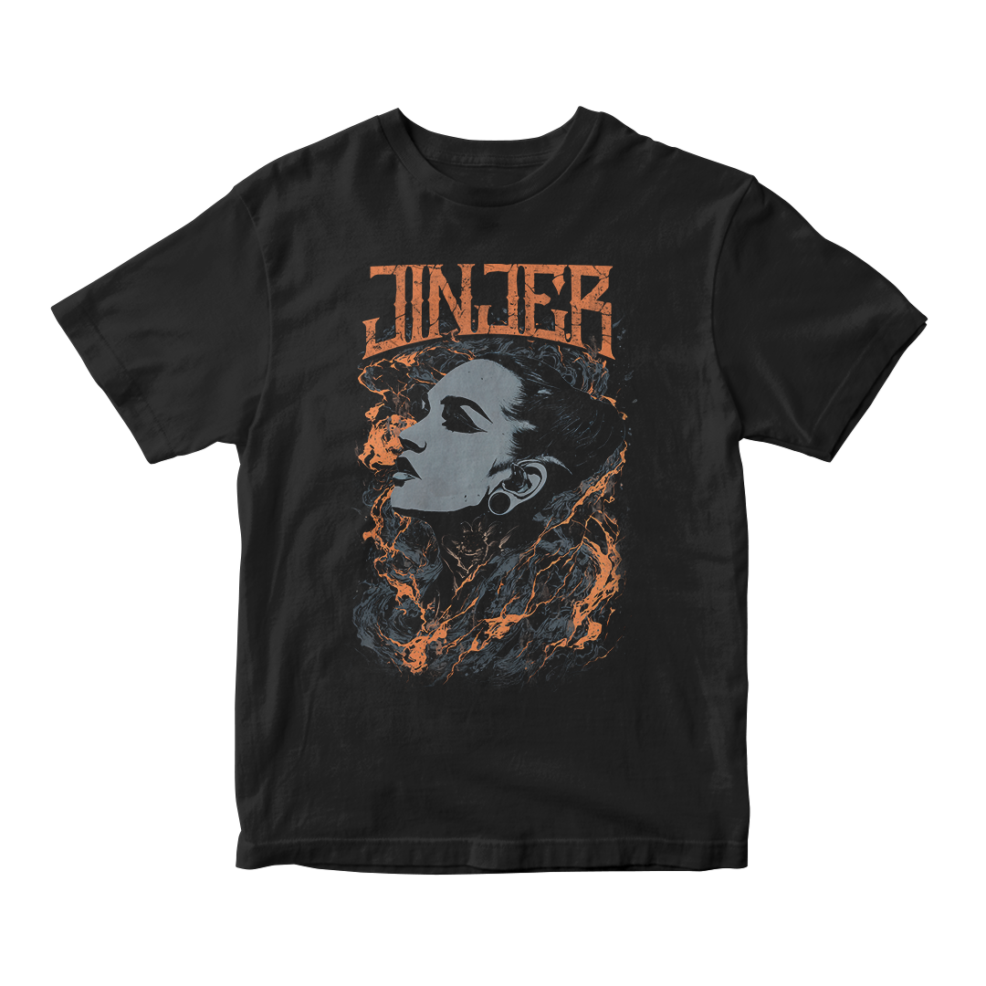 Camiseta Essencial Jinjer | Embers Of Her Voice