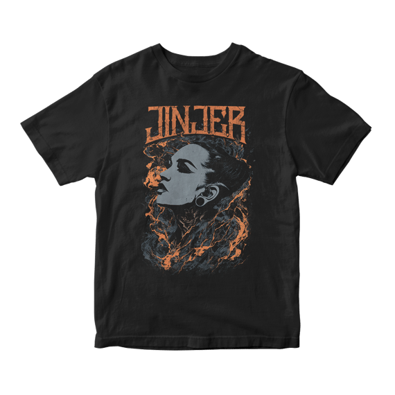 Camiseta Essencial Jinjer | Embers Of Her Voice