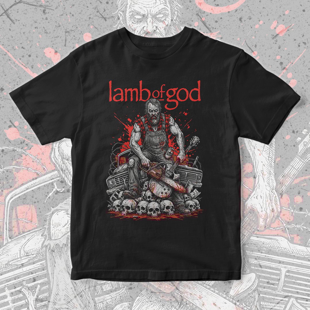 Nome do produto: Camiseta Lamb of God | Redneck Rage