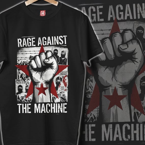 Camiseta Rage Against The Machine | Fist Up