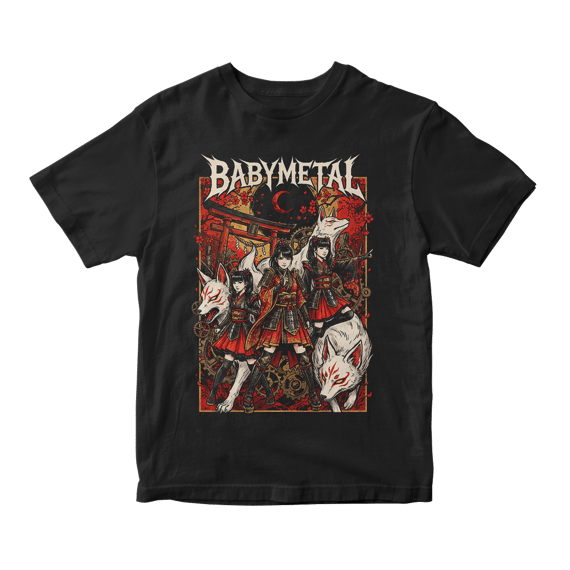 Camiseta Essencial Babymetal | Kawaii Resistance