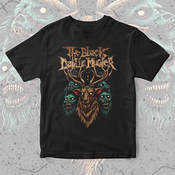 Camiseta The Black Dahlia Murder | Nocturnal Antlers