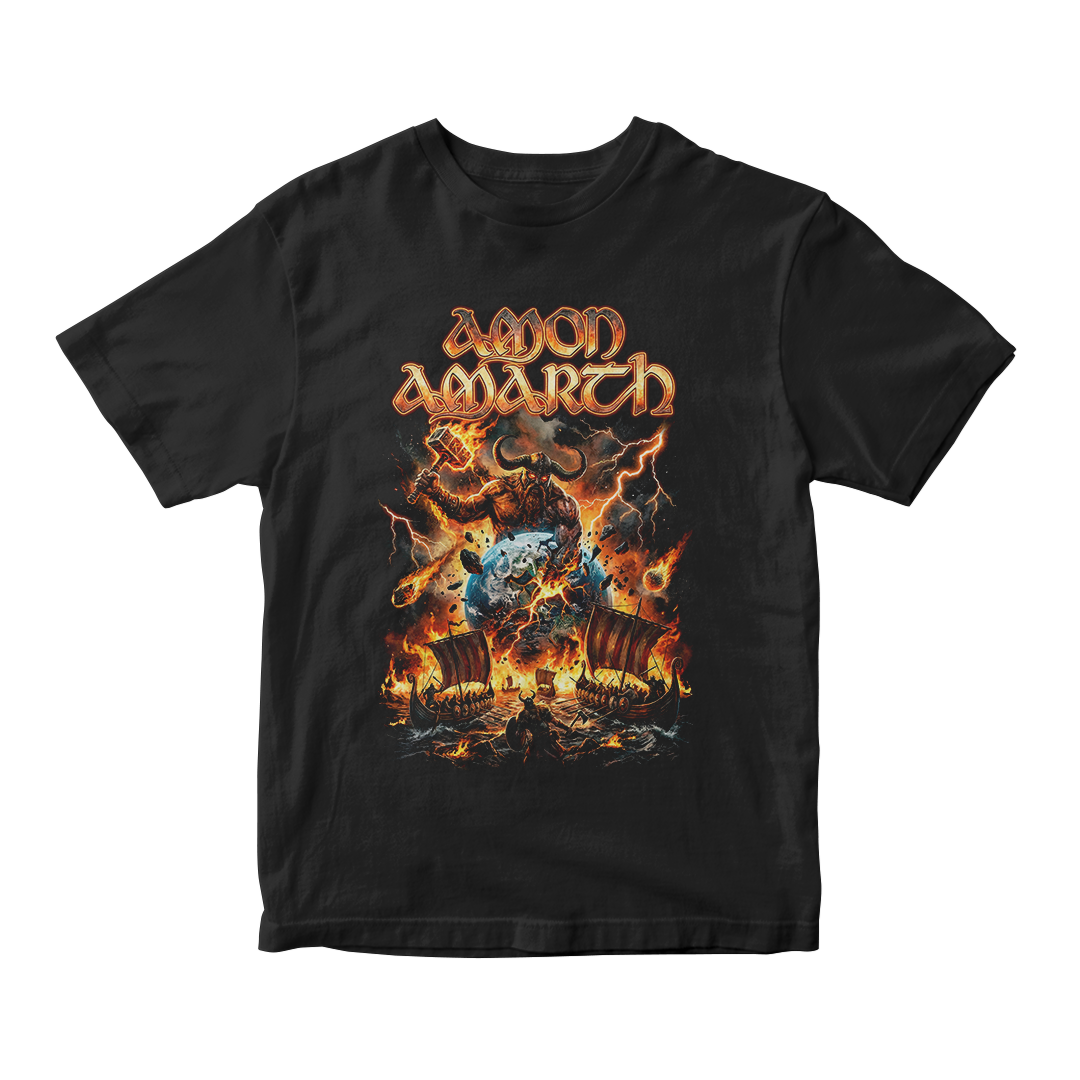 Camiseta Essencial Amon Amarth | Destroyer Of The Universe