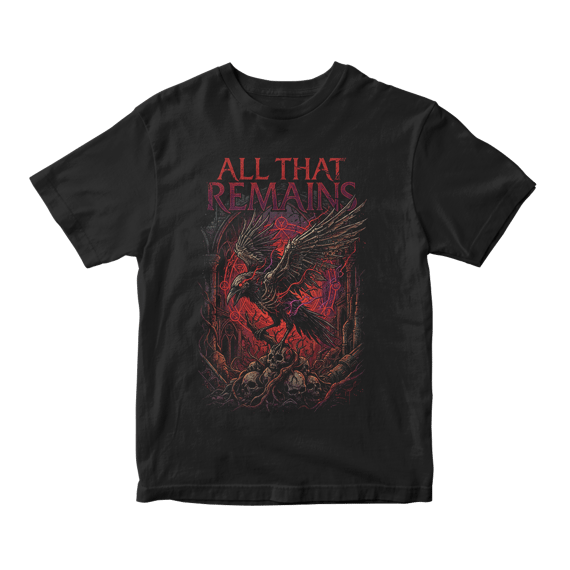 Camiseta Essencial All That Remains | Raven Of Ruin