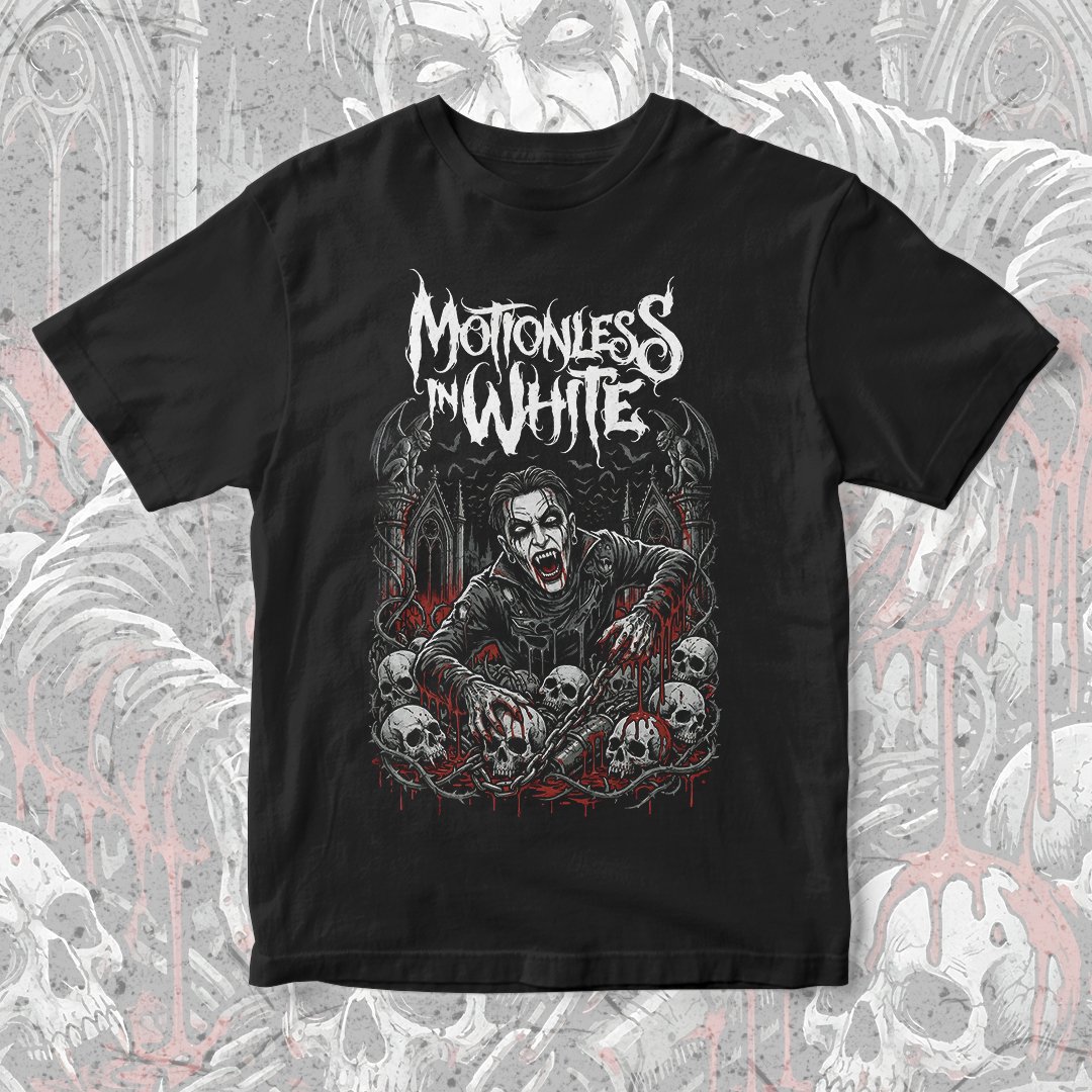 Nome do produto: Camiseta Motionless in White | Blood Borne
