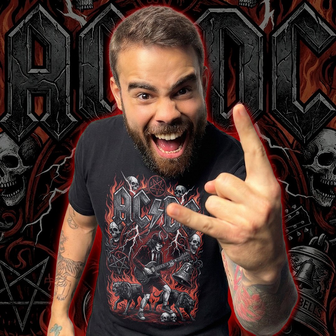 Nome do produto: Camiseta AC/DC | Demon Child