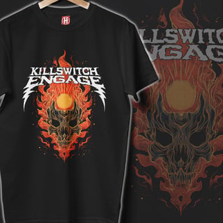 T-Shirt Classic Camiseta Killswitch Engage | Unbroken Demon em