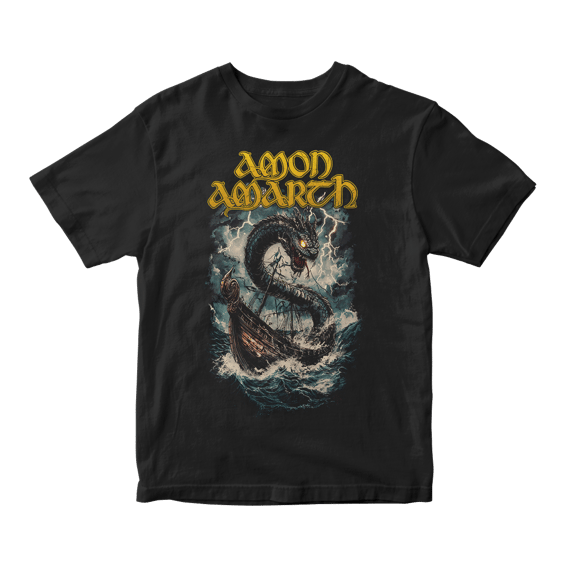 Camiseta Essencial Amon Amarth | The Sea Rage
