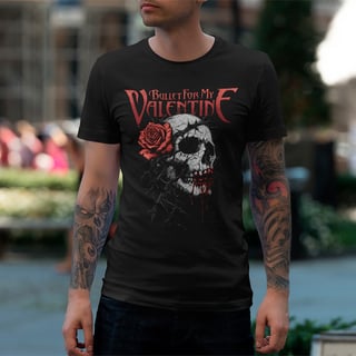 Nome do produto Camiseta Bullet For My Valentine | Love Me to Death