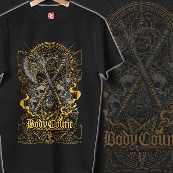 Camiseta Body Count | Cop Killer