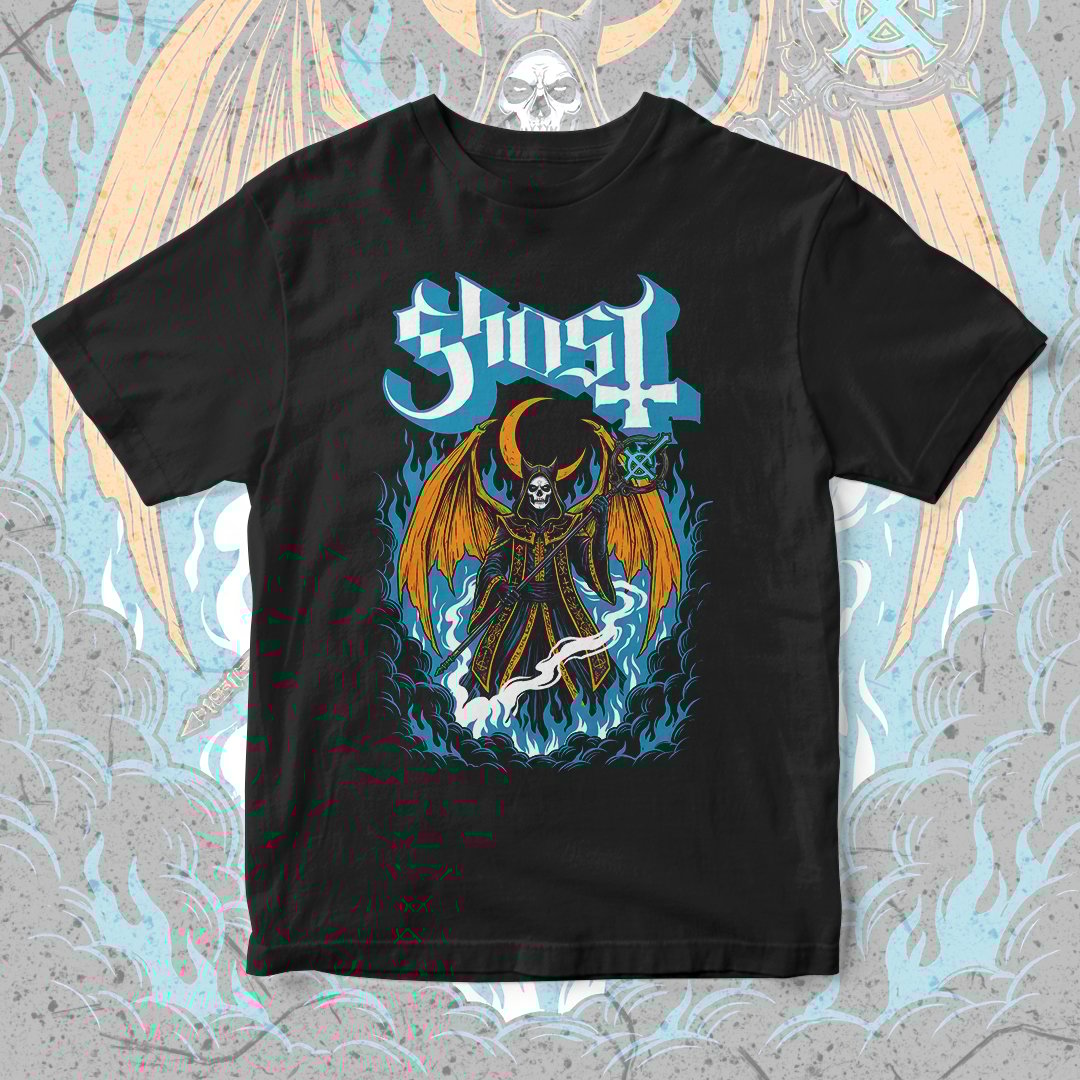 Nome do produto: Camiseta Ghost | Celestial Omen