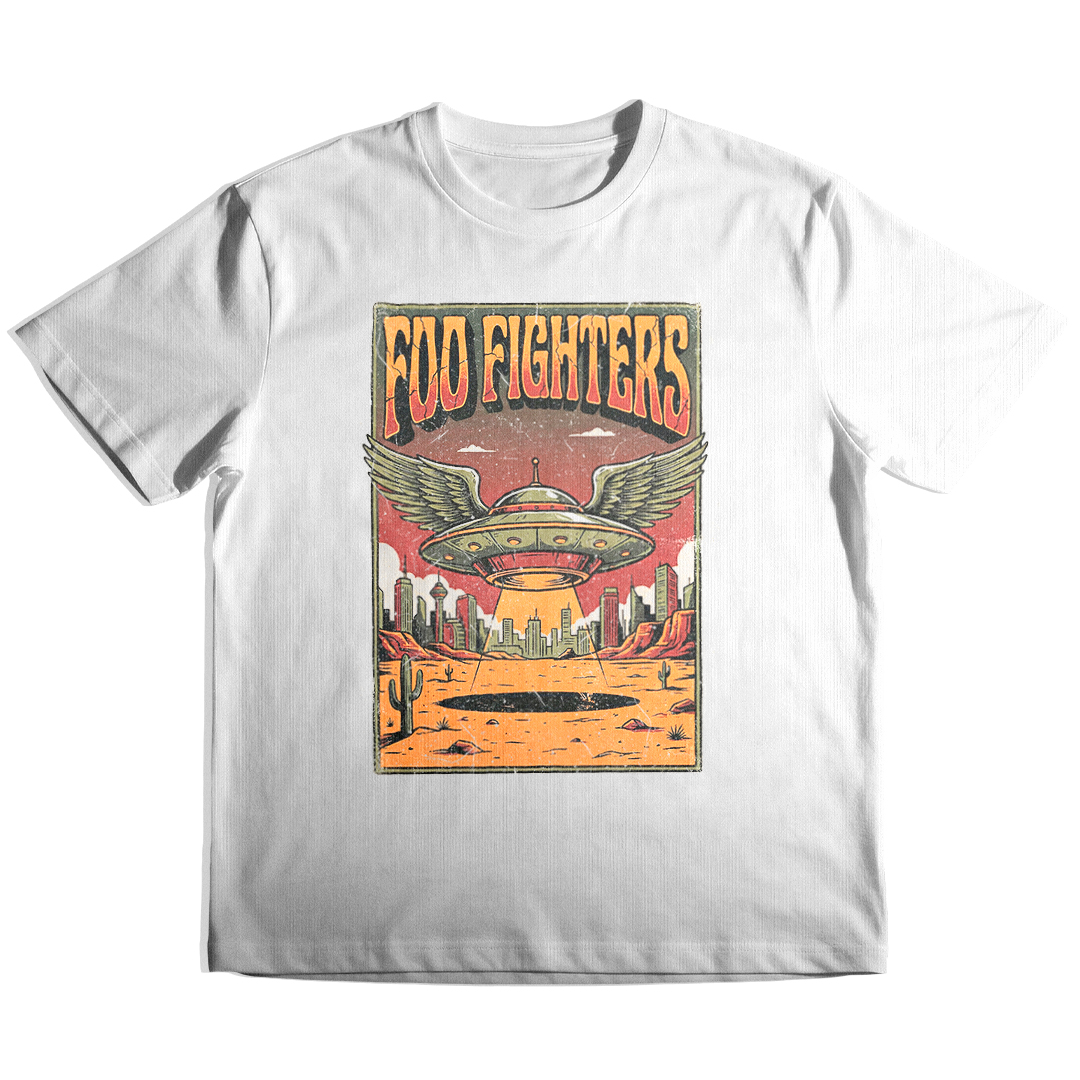 Camiseta Essencial Foo Fighters | Flying Fortress