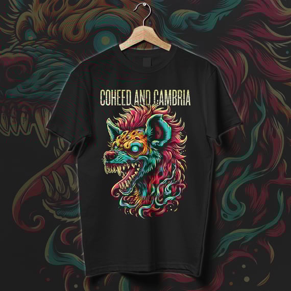 Camiseta Coheed And Cambria | Bloodwolf Uprising