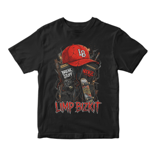 Camiseta Prime Limp Bizkit | Red Cap Anarchy