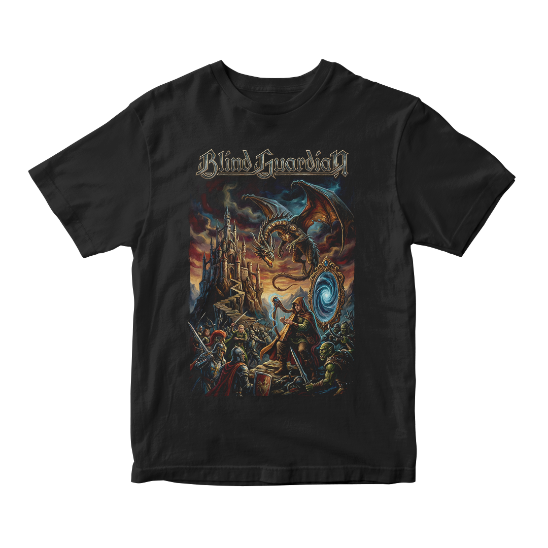 Nome do produto: Camiseta Essencial Blind Guardian | Castle Siege