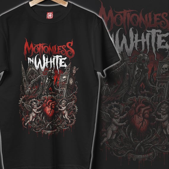 Camiseta Motionless in White | Engines Of Hell