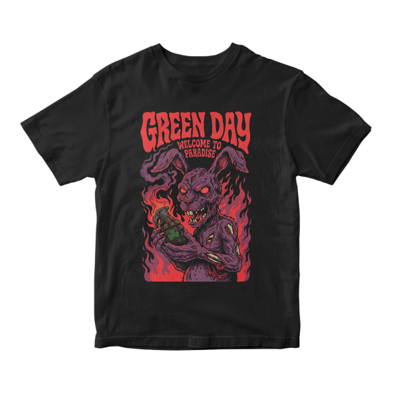 Camiseta Prime Green Day | Welcome To Paradise