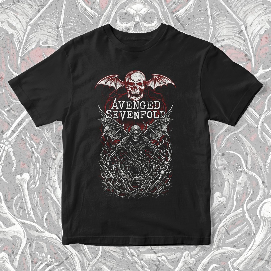 Nome do produto: Camiseta Avenged Sevenfold | Hooded Death