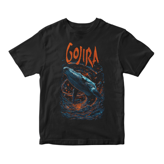 Camiseta Essencial Gojira | Whale Spirit
