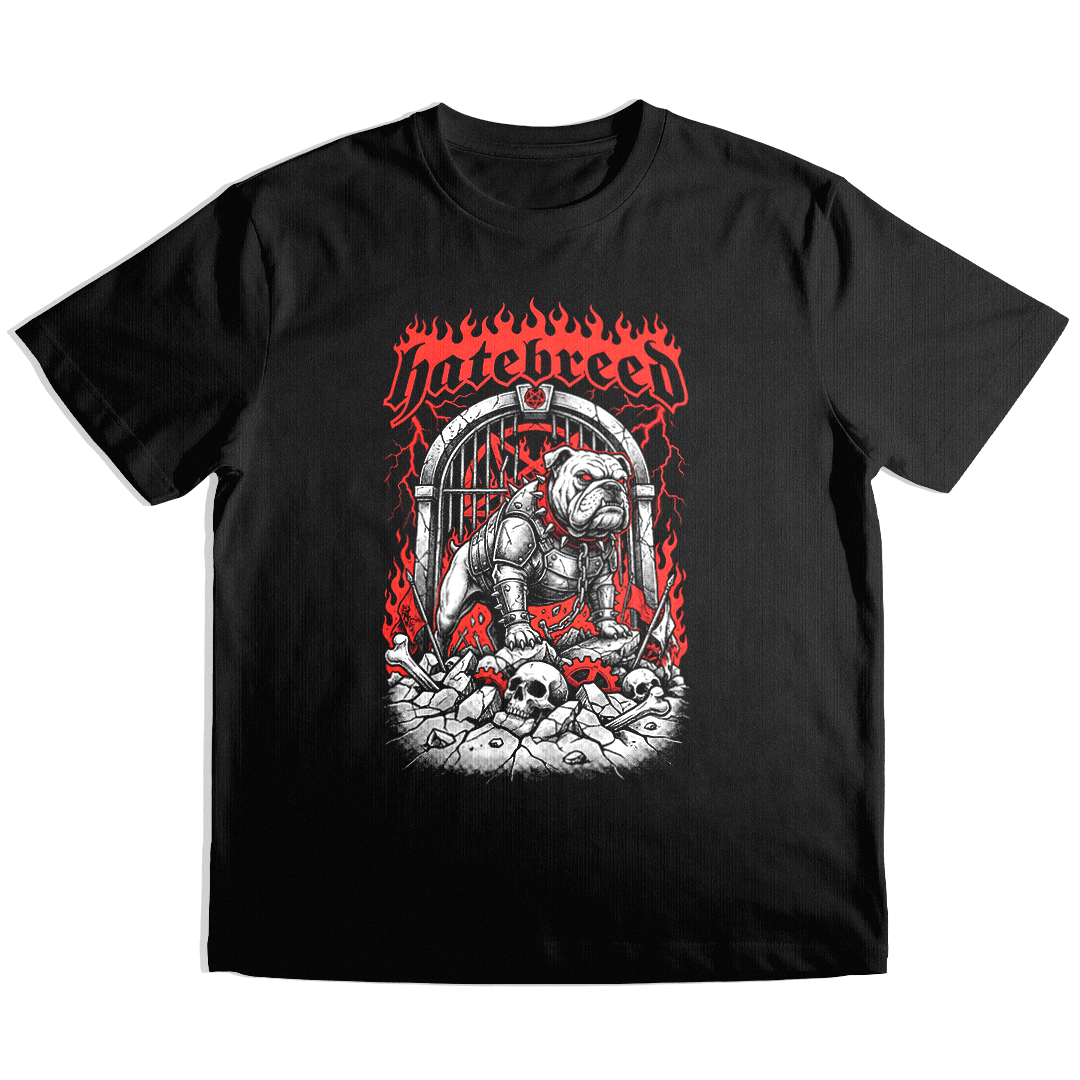 Camiseta Essencial Hatebreed | Bulldog Of Hate