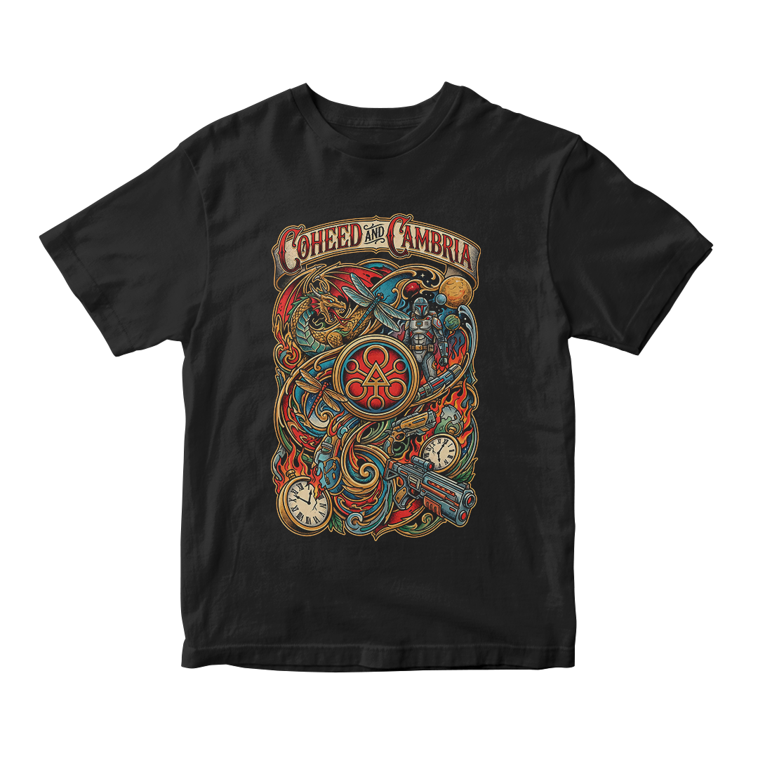 Camiseta Essencial Coheed And Cambria | Clockwork Cosmos