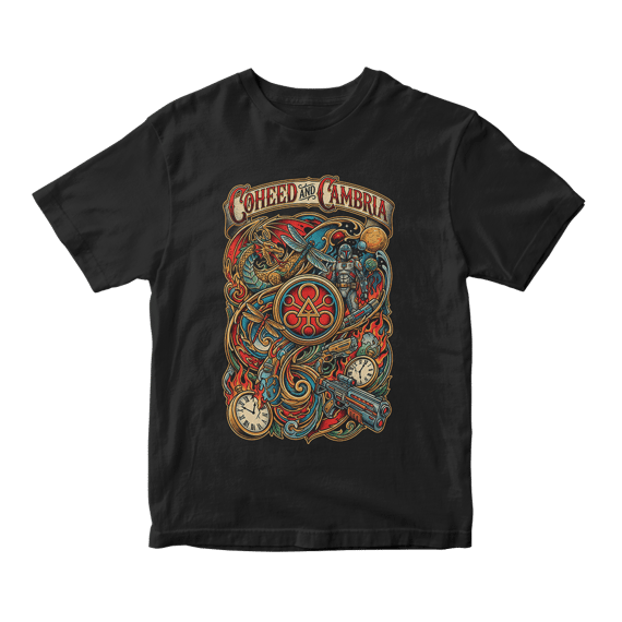 Camiseta Prime Coheed And Cambria | Clockwork Cosmos